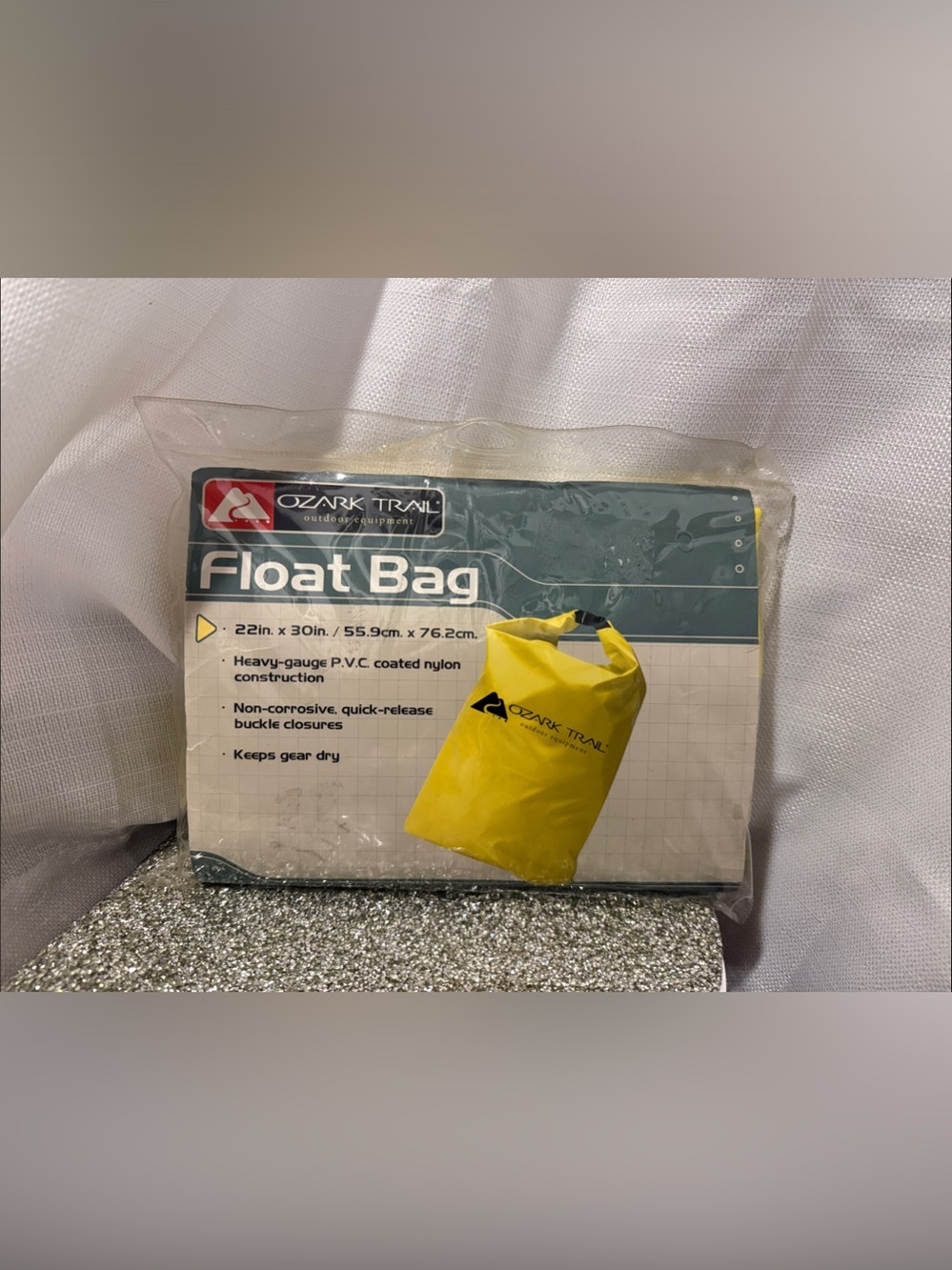 Ozark Trail Float Bag Yellow NWT